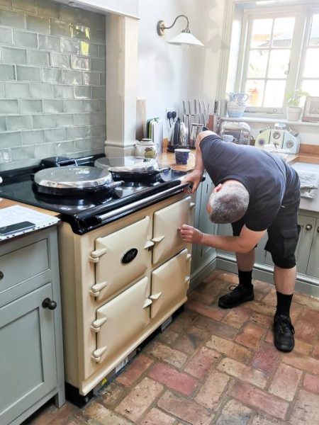 Aga Cooker Removal 3